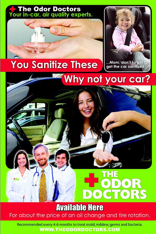 Car Odor Sanitizer Service
